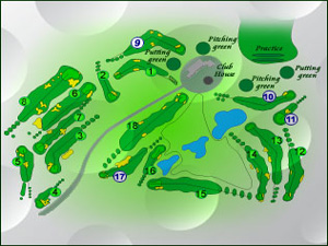 parcours de golf Citrus - Les Oliviers