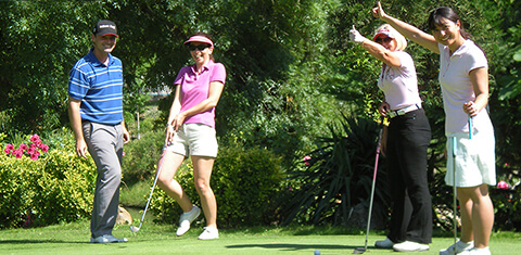 Séjour de progression technique en golf 